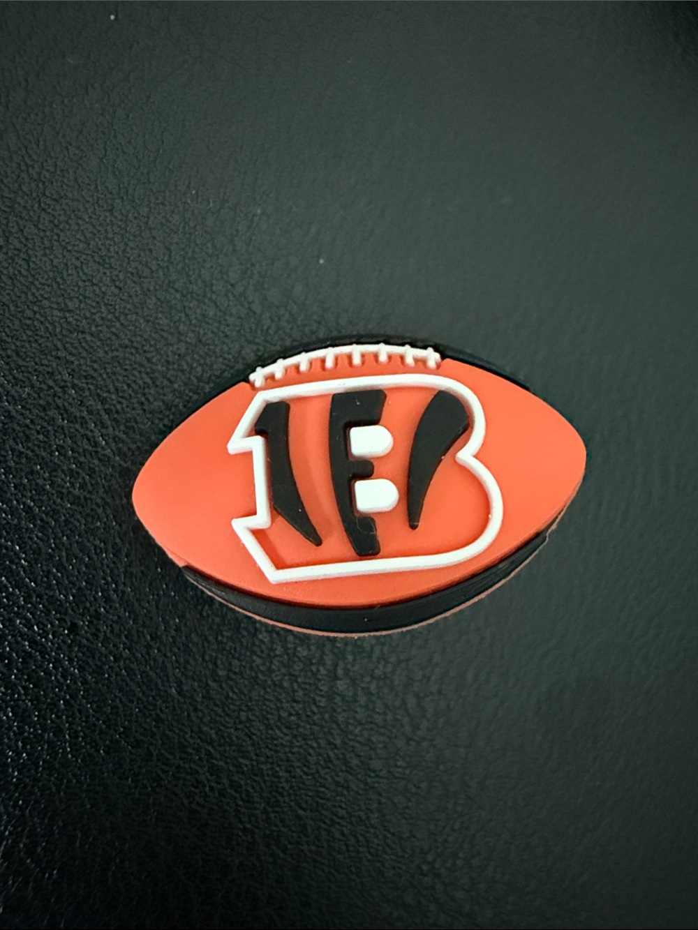 Cincinnati Bengals Football croc charm Orange Team Logo